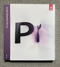 RARE NEW FACTORY SEALED Adobe Premiere Pro CS5 - For MAC OS 64 Bit  picture