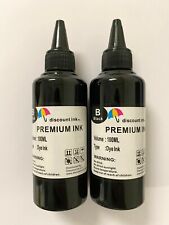 2x100ml Black refill ink for Epson 252 WorkForce WF-3620 WF-3640 WF-7110 picture