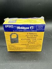 Pelikan Black Fabric Cartridge Ribbons 6pk 6P217 Panasonic Compatible NEW picture