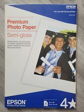 Epson Professional Premium Photo Paper Semi-gloss 13”x19” 20-SHEETS  S041327 picture