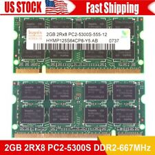 For Hynix 2GB PC2-5300S DDR2-667MHz 200pin SODIMM Laptop Notebook Memory RAM picture