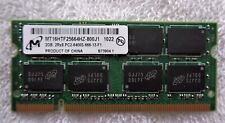MT16HTF25664HZ-800J1 Micron 2GB DDR2-800 Laptop Memory picture