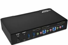 gofanco Prophecy 2-Port HDMI 2.0a USB KVM Switch (Single Monitor) – 4K HDR New picture