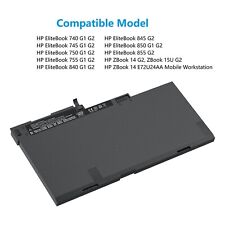 Genuine CM03XL Battery For HP EliteBook 740 840 850 G1 G2 Series 717376-001 picture