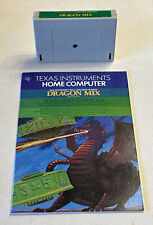 1982 TI-99/4A Computer Command Module Cartridge & Manual -Dragon Mix picture