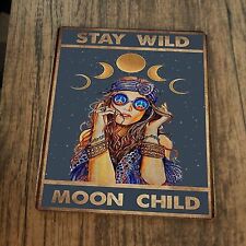 Stay Wild Moon Child Hippie Girl Mouse Pad picture