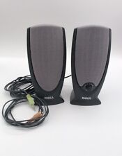 Dell Computer Speakers A215 With Power Supply  Used - Excellent Condition Gray picture
