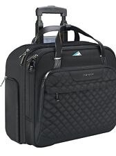 EMPSIGN Rolling Laptop Luggage Travel Bag 18” Unisex Computer Briefcase Durable picture