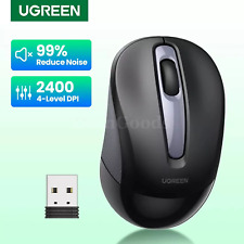 Ugreen Wireless Mouse Ergonomic Silent Click 2400 DPI for MacBook Tablet PC picture