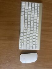 Apple A1314 Wireless Keyboard & Bluetooth Magic Mouse 2 A 1657 Clean, TESTED picture