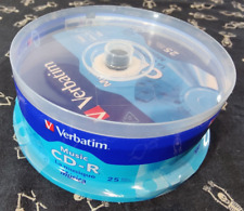 Verbatim Music CD-R 80 Minute 700 MB Blank Recordable Audio Discs 25pk Spindle picture