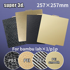 257x257mm DBS Textured PEI /PEO+PEI /PET+PEI/ Textured PEI+Smooth PEI Heat Bed picture