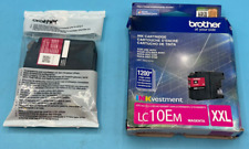 Brother LC10EM XXL Magenta Ink Cartridge Super High Yield EXP 01/2027 picture