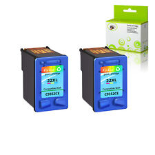 2PK Compatible with HP 22XL Color Ink Deskjet F4140 F2290 F2280 F2120 F2200 F380 picture
