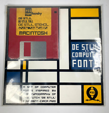 VTG 1995 DE STIJL P22 TYPE FOUNDRY MACINTOSH MAC  TYPOGRAPHY COMPUTER DATA DISK picture