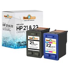 2 PK #21 #22 Black/Color for HP Deskjet F2240 F2288 F4135 F4150 F4180 3920 3930 picture