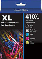 5 PK 410XL Ink Cartridges For Epson XP-830 XP-630 XP-7100 XP-635 XP-640 Printer picture