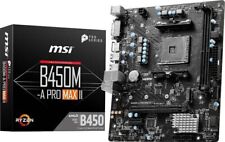 MSI B450M-A PRO MAX II Motherboard - B450/AM4/DDR4/MATX picture