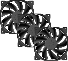 uphere 3-Pack Long Life Computer Case Fan 120mm Cooling Case Fan for Computer Ca picture