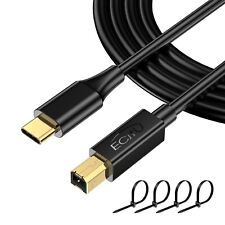 USB C Printer Cable 20FT(1 Pack), Type C Printer Cord, USB 2.0 B Male to C Male, picture