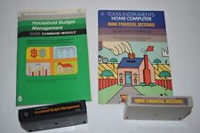 Vtg. Set 2 1980's Texas Instruments Computer Program Modules - Budgeting/Finance picture