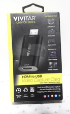 Vivitar Creator Series HDMI To USB W/USB-C Adapter/free ship picture