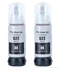 2PK  T522 Ink Bottle Refill Compatible WITH Epson EcoTank ET2720 2800 2803 4800 picture