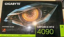 (FOR PARTS) Gigabyte GeForce RTX 4090 Windforce GPU (No Core) With Box *AS IS* picture