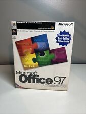 Microsoft Office 97 Professional Edition Big Box with Product ID -Factory Sealed picture