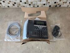CISCO CP-7841-K9 VOIP PHONE W/STAND HANDSET UC BUSINESS IP PHONE picture
