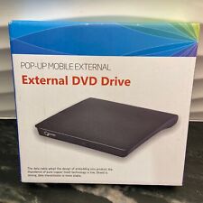 Pop-Up Mobile External DVD Drive Black Apple Mac NEW picture