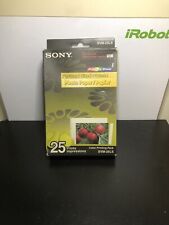 NEW Sony SVM-25LS PHOTO PAPER 25 Prints 4x6 Postcard Size Super Coat 2 Bearing picture