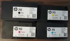 40 (10 sets) Virgin EMPTY and USED Genuine HP 711 Hi Yld Ink Cartridges EMPTIES picture