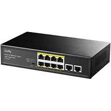 Cudy 8 Port PoE+ Switch with 2 Uplink Ports 120W 8 10/100Mbps FS1010P picture