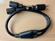 Tripp Lite NEMA L6-20P to 2x NEMA L6-20R Y Splitter Cord, 10AWG, 20A,Power Cable picture