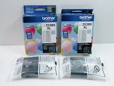 Brother LC203BK Black High Yield Ink Cartridge New/Open Box  picture