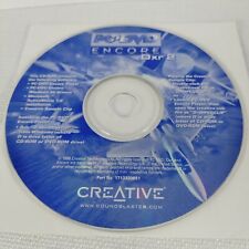 1998 Creative PC-DVD Encore Dxr2 Software Disk 1713330651 Vintage Sound Blaster picture