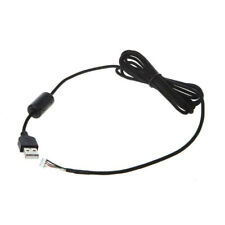 Black Mouse Mice USB Nylon Braided Cable Line Wire For Logitech G500 G500S Parts picture