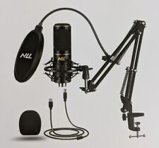 USB Microphone for Computer PC NLL Podcast Condenser Microphone Kit NC-011 NEW picture