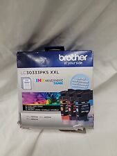 Brother LC30333PKS XXL INKvestment Tank 3 Pack Color Ink Cartridges EXP: 03/2026 picture