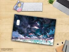 Anime Space Colorful Mousepad - 10x16 inch large mat - Anime Cartoon Art picture