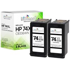 2PK for HP 74XL CB336WN Ink for Photosmart C4550 C4575 C4580 C4583 C4588 C5200 picture