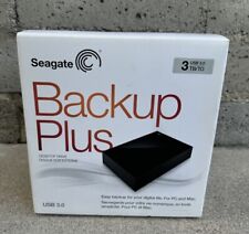 Seagate Backup Plus 3TB Desktop External HDD USB 3.0- Brand New Sealed picture