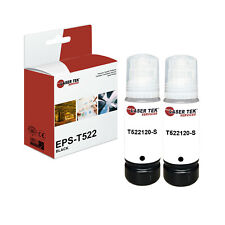 2Pk LTS T522 Black Compatible with Epson EcoTank ET-2720 ET-2800 Ink Cartridge picture