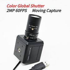 2MP 60fps Color Global Shutter USB Webcam 2 Mega Camera 5-50mm 2.8-12mm  lens picture