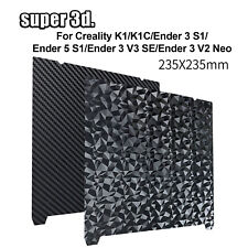 Double Sided Flexible PEO PET Spring Steel Plate 235x235mm for Creality K1/K1C picture