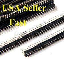 US 10PK 2.54mm Pitch 2X40 Pin Header Strip Double Row Male DIY PCB Board convert picture