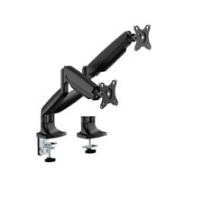 Brateck LDT82-C024E-BK DUAL SCREEN HEAVY-DUTY MECHANICAL SPRING MONITOR ARM For picture