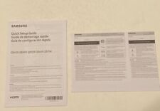 Samsung  QB43R, QB49R, QB55R, QB65R & QB75R GUIDE & OTHER PAPERWORK  picture