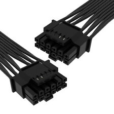 CABLECY 12VHPWR ATX3.0 PCI-E 5.0 Power Modular Cable to Dual ATX 8Pin PSU 16Pin picture